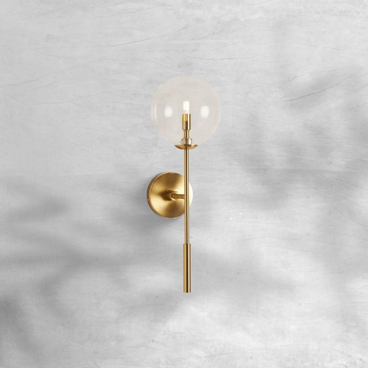 Apollo Glass Ball Wall Sconce - GILDLAMPS