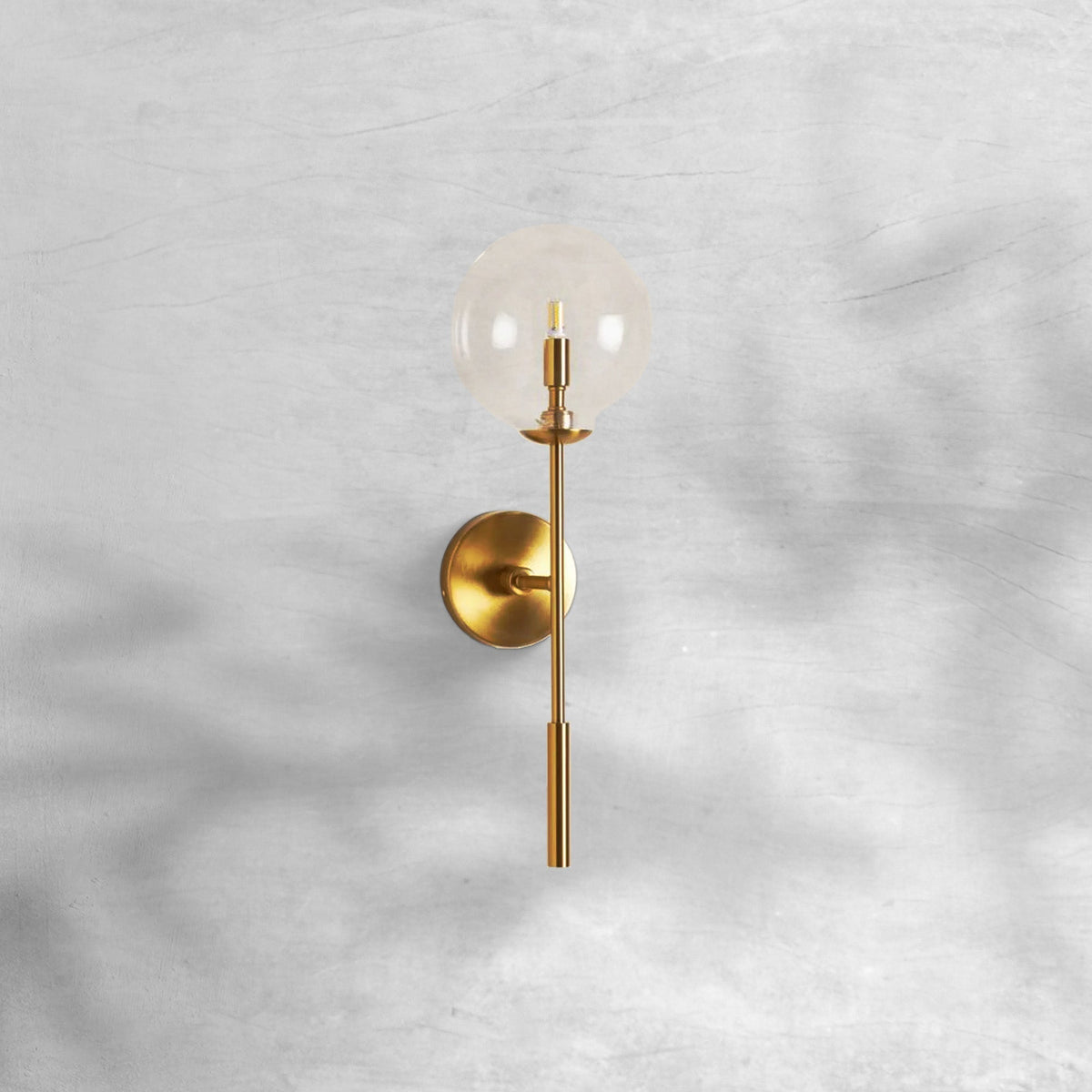 Apollo Glass Ball Wall Sconce - GILDLAMPS