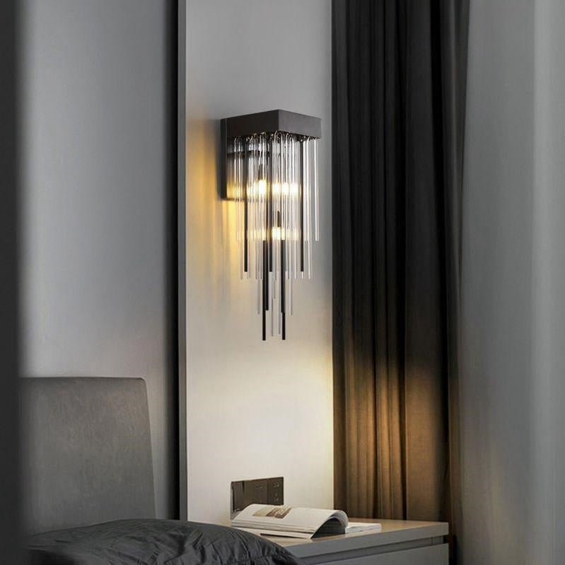 Caelix Blown Glass Wall Sconce - GILDLAMPS