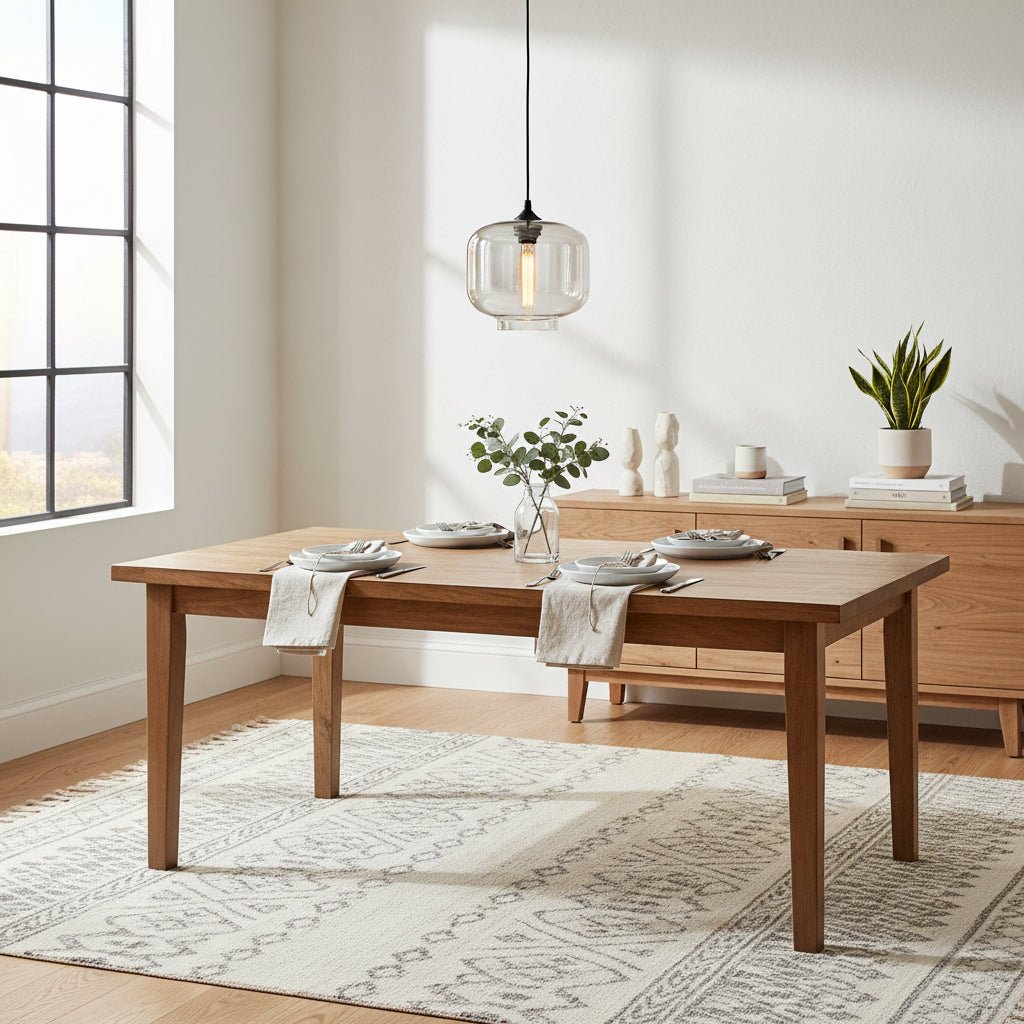 Modern Pendant Light with Clear Glass Shade - GILDLAMPS