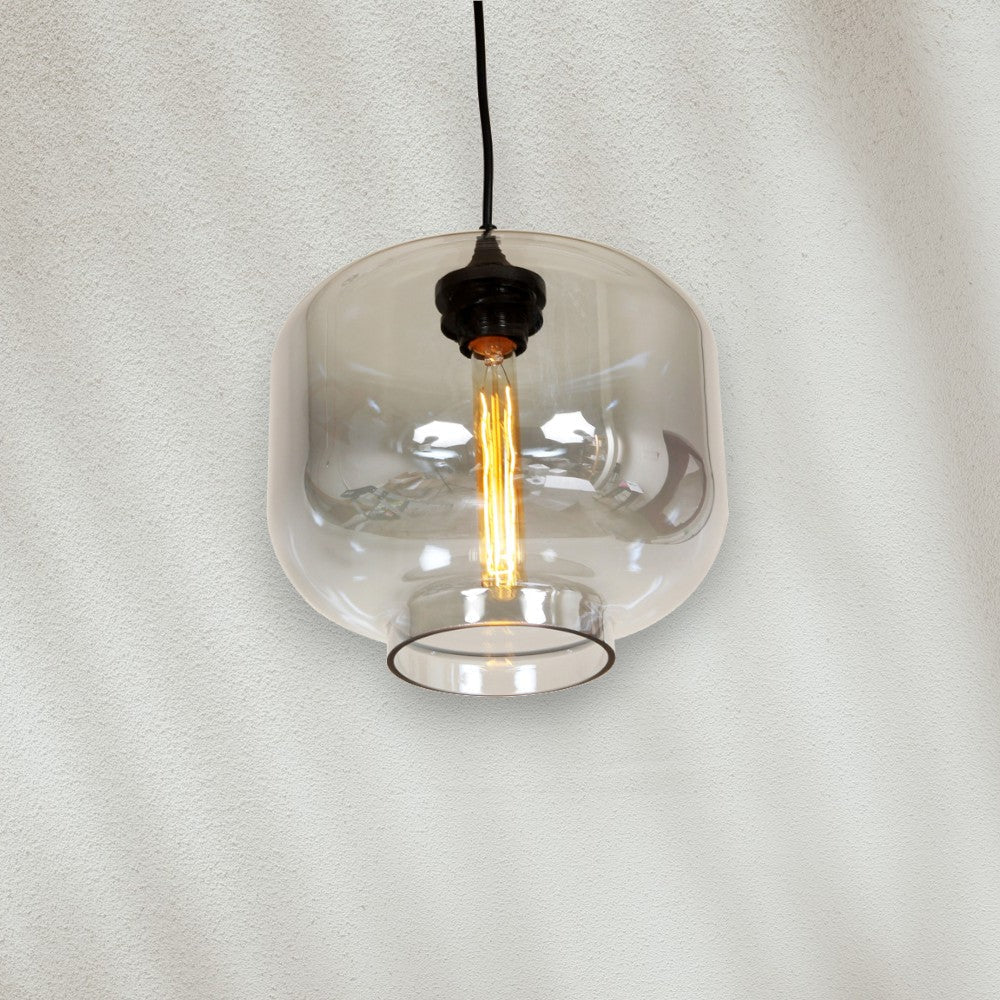 Modern Pendant Light with Clear Glass Shade - GILDLAMPS