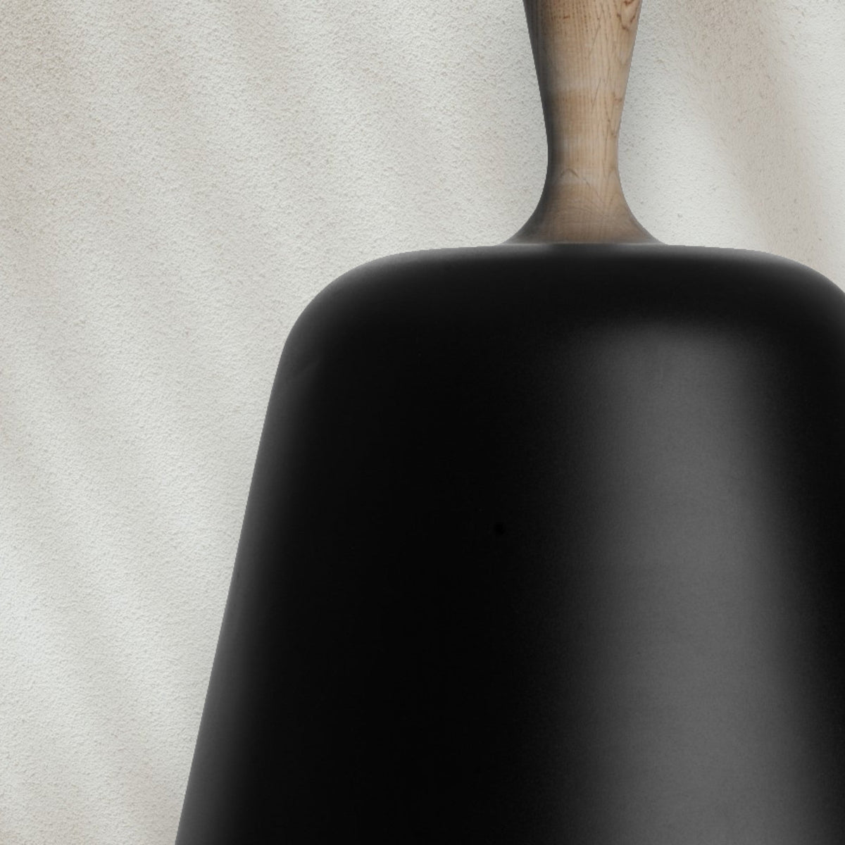 Modern Pendant Light with Metal Shade and Wood Accent - GILDLAMPS
