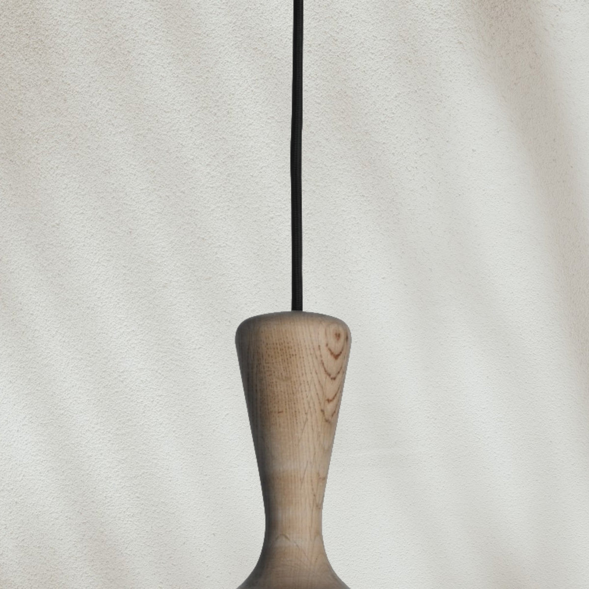 Modern Pendant Light with Metal Shade and Wood Accent - GILDLAMPS