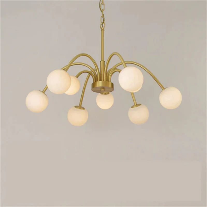 Sienna Alabaster Radial Chandelier - GILDLAMPS